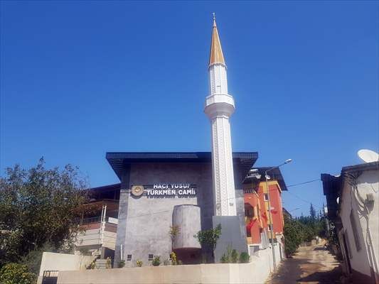Depremde Yıkılan Cami Yeniden Inşa Edilerek Ibadete Açıldı 1