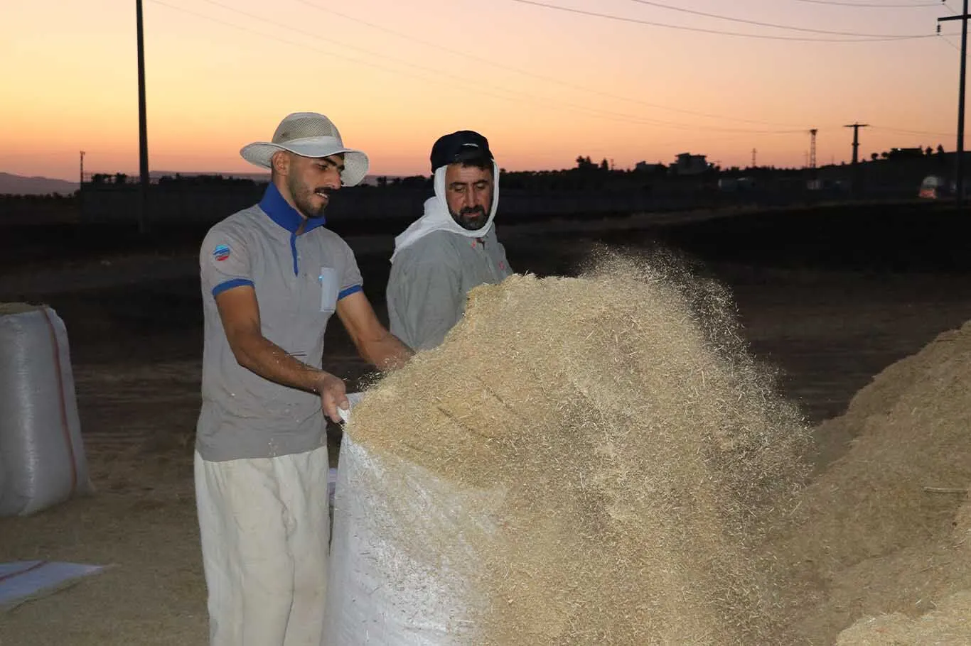 Diyarbakır Ve Batman’da 40 Derecede Zorlu Saman Mesaisi 7