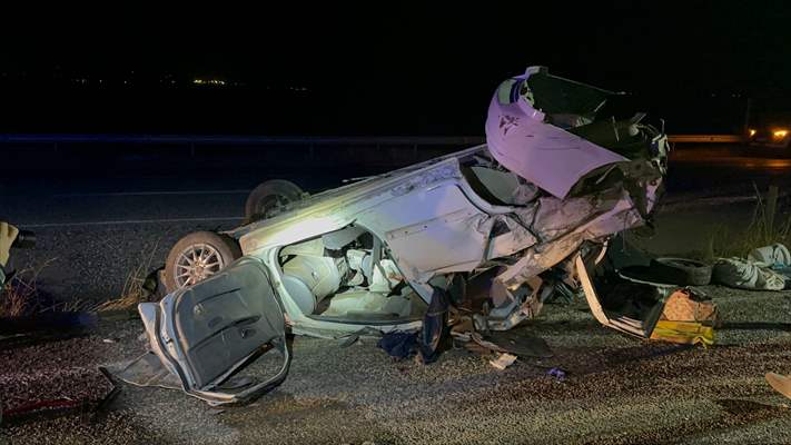 Adıyaman'da Otomobil Şarampole Devrildi 4 Ağır Yaralı 1