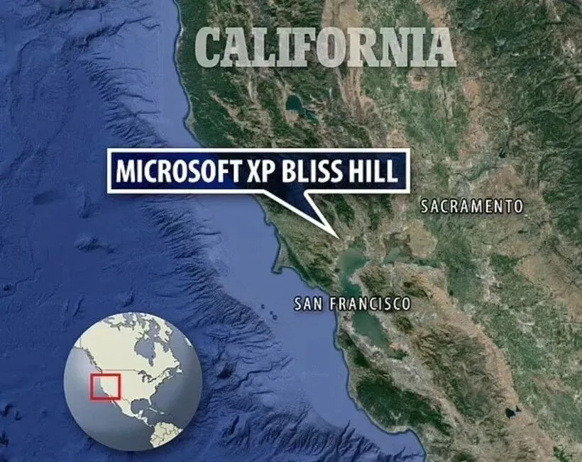 Bir Milyardan Fazla Kişi Gördü Xp'nin Arka Plan Fotoğrafı Nerede Çekildi 1