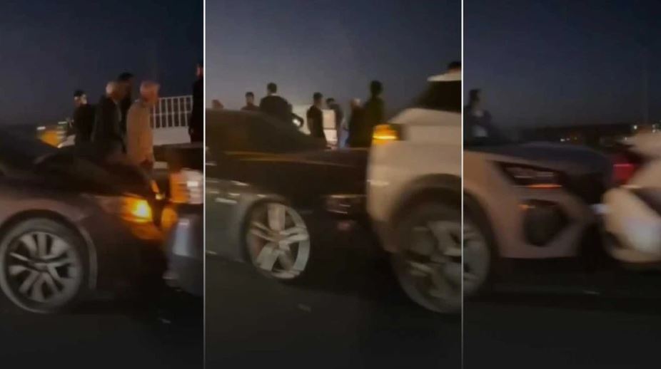 Diyarbakır'da Öndeki Araç Ani Fren Yaptı! 9 Araç Zincirleme Kazaya Karıştı