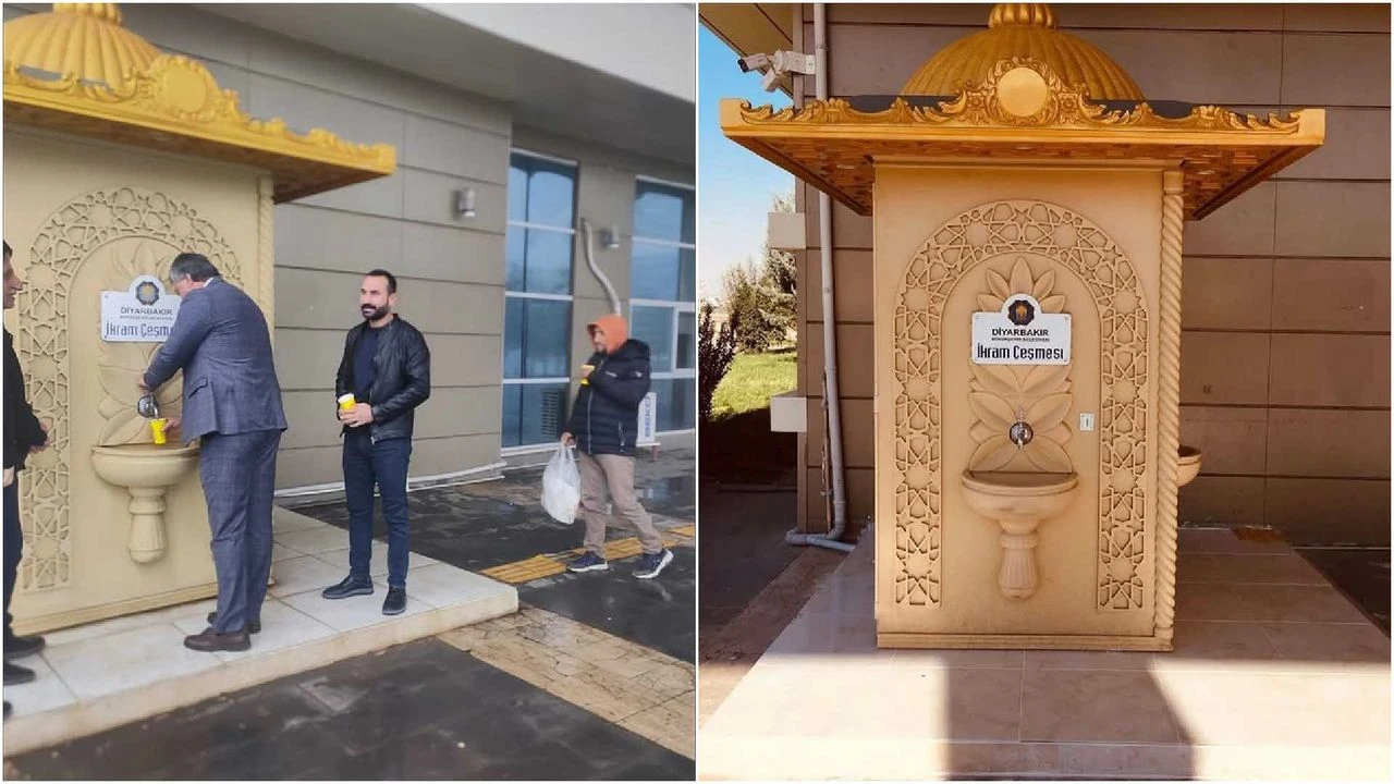 Diyarbakır'da Örnek Sosyal Uygulama! Hastane Bahçesinde Ikram Başladı