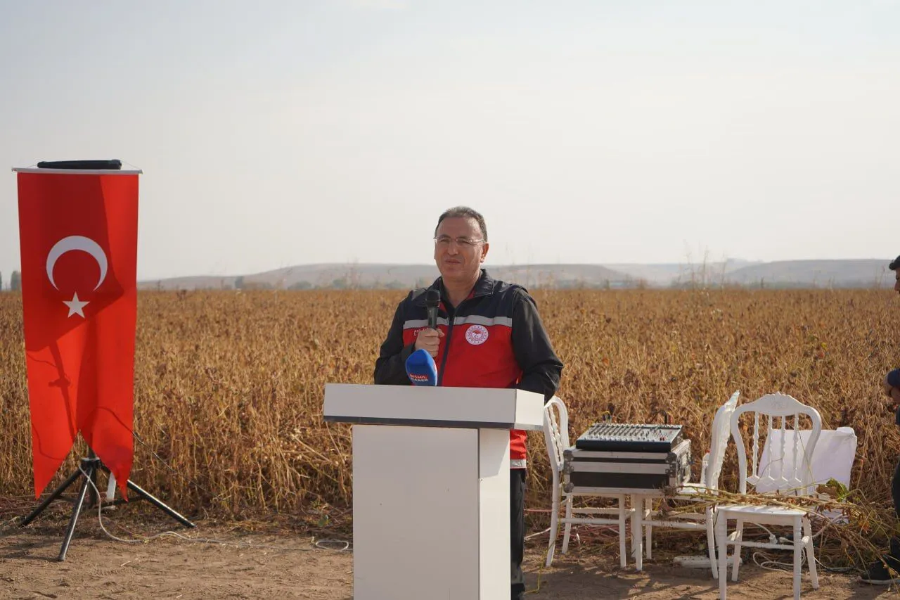 Diyarbakır'da Take Projesi Soya Hasat Günü 3