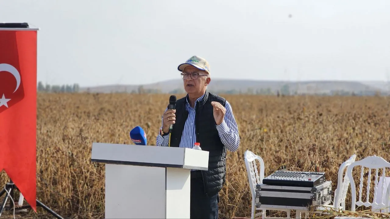 Diyarbakır'da Take Projesi Soya Hasat Günü 5