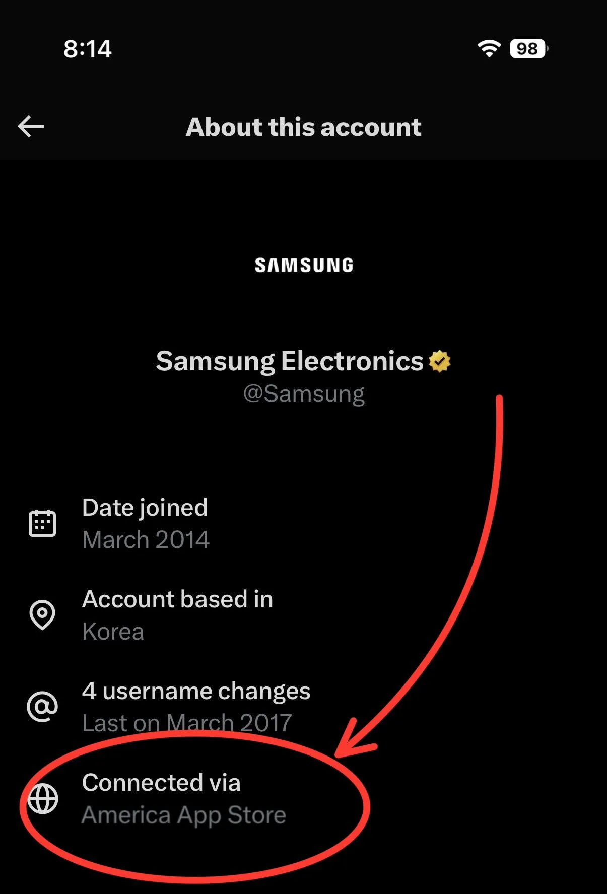 Sosyal Medyada Şaşkınlık Samsung’un Resmi Hesabı Iphone’dan Yönetiliyor