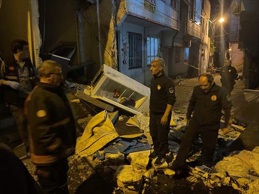 Şanlıurfa'da Tüp Patlamasıyla Evin Duvarı Yıkıldı 4 Yaralı 1