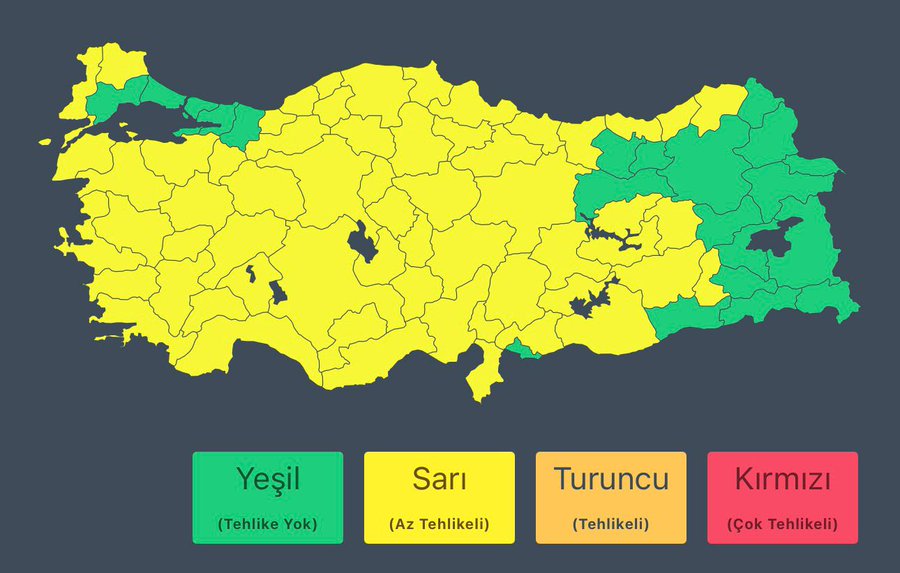 Diyarbakır'a Yarın Için Üst Üste Uyarılar Geliyor Bir Uyarı Da Bakanlıktan