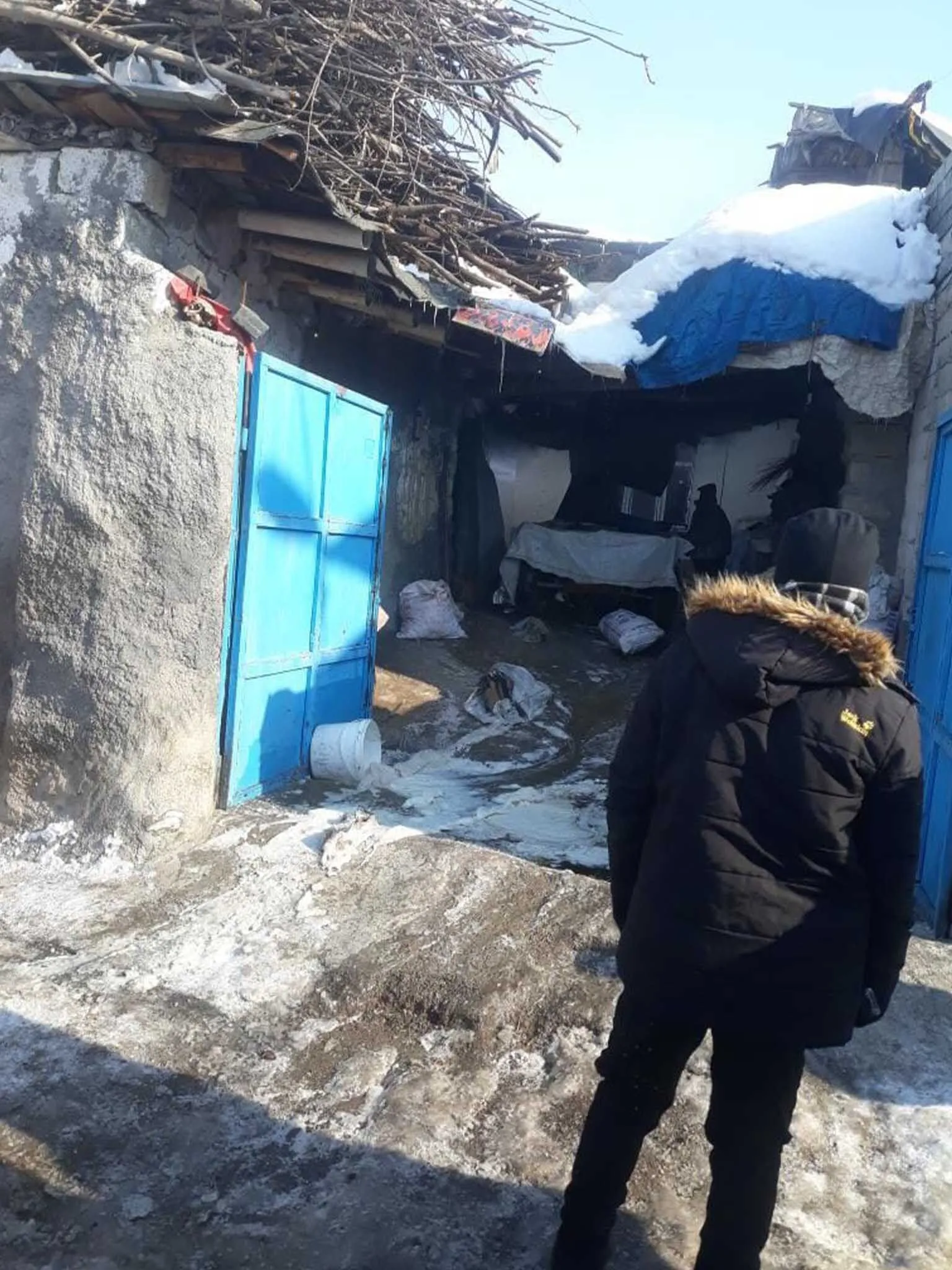 Diyarbakır'da Atlarım Üşümesin Derken Ahırı Yaktı 3