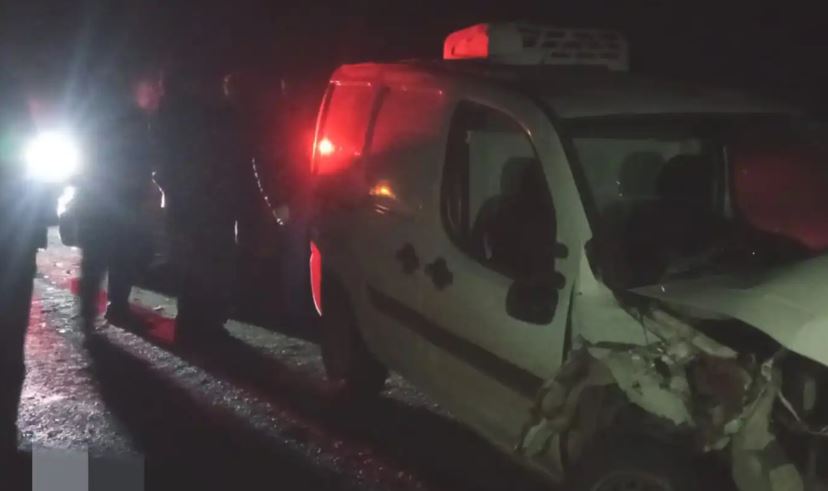 Diyarbakır'da Buzlanma Zincirleme Kazayı Beraberinde Getirdi