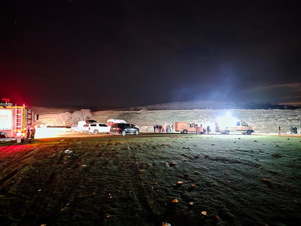 Mardin'den Acı Haber Peş Peşe Geldi! Buzla Kaplı Göletten Iki Cenaze Çıkarıldı 5