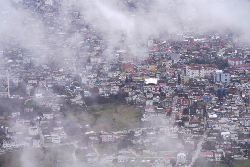 Diyarbakır Makam Dağı'nda Sis Altında Kaldı 1