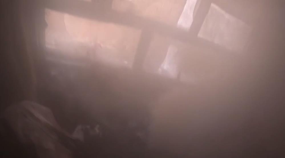 Diyarbakır'da Evi Ateşe Verdi, O Anlar Kask Kamerasında 3