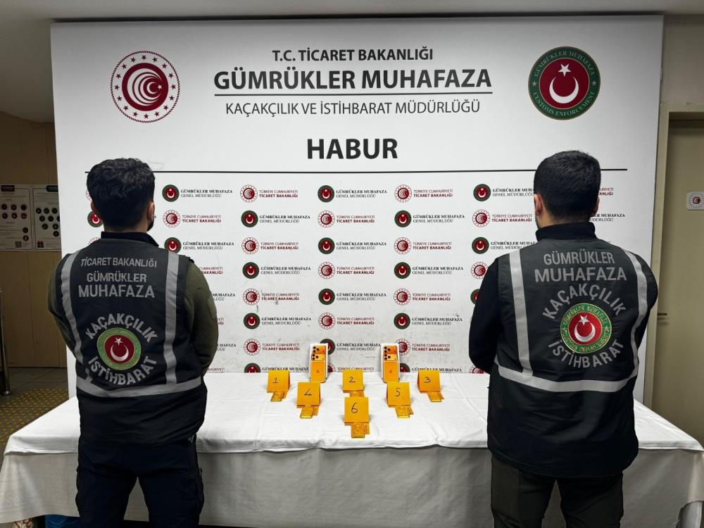 Habur'da Ayakkabılardan 41 Kilo Altın Çıktı 1