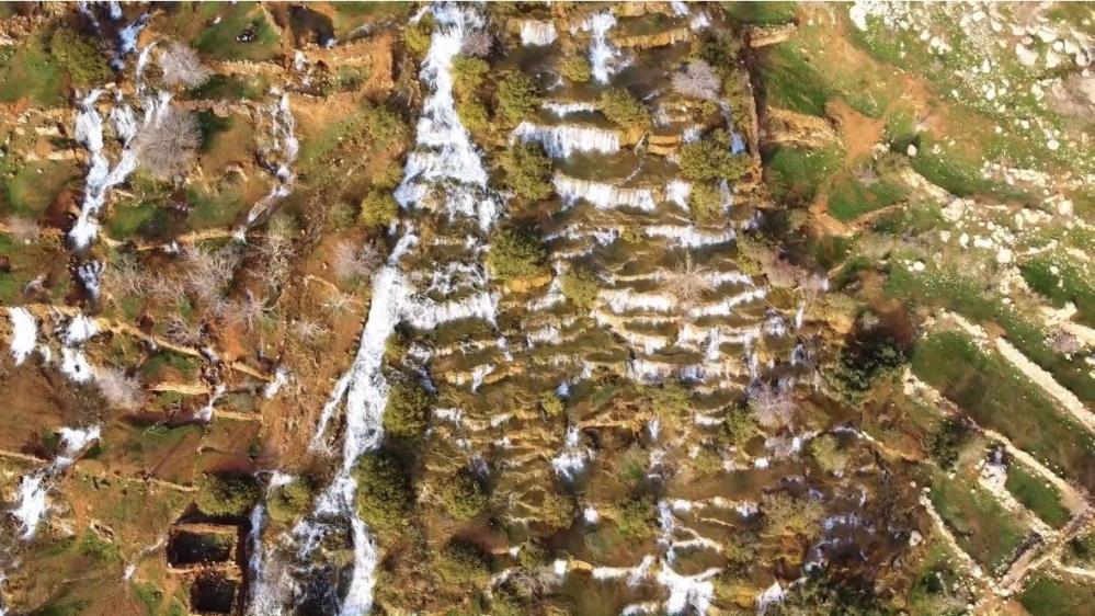 Mardin'de Başdeğirmen Şelalesi'ne Ziyaretçi Akını 7