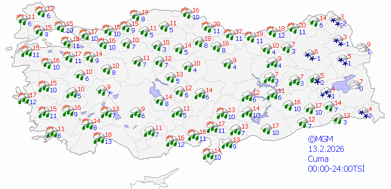 Mardin’de Hava Durumu Şiddetli Yağışın Ardından Bulutlu Seyredecek-1