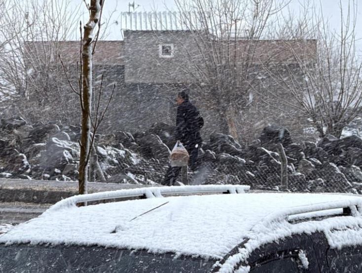 Diyarbakır'a Kar Yağışı Sürprizi İşte Adresi 1