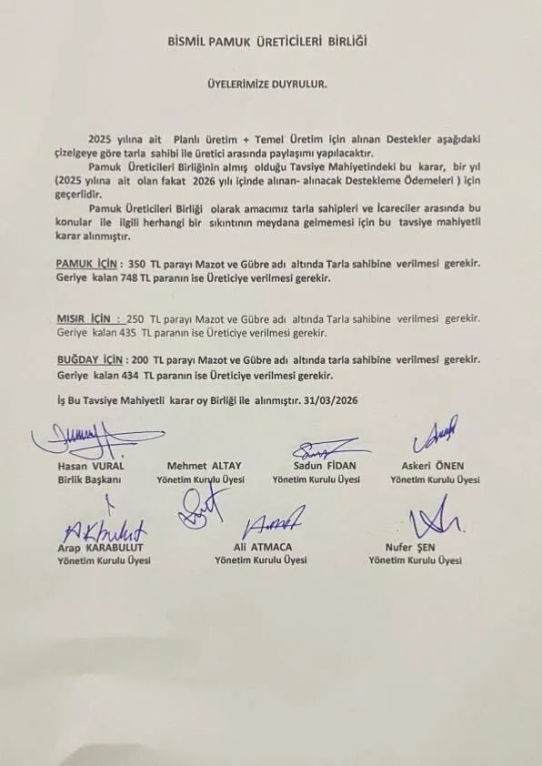 Diyarbakır'da Tarla Sahibi Ile Üretici Anlaşmazlığında Önemli Gelişme 1