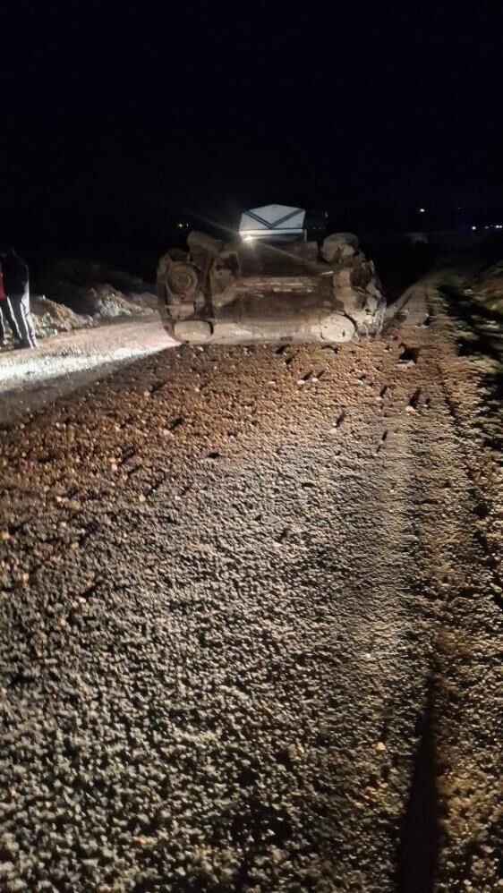 Mardin'de Otomobil Takla Attı 5 Yaralı 3