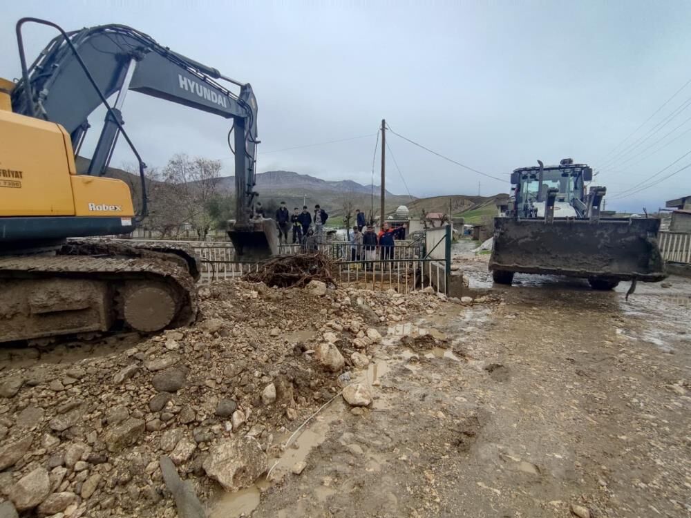 Şırnak’ta Sel Felaketi Köyler Sular Altında, Ekipler Seferber 1