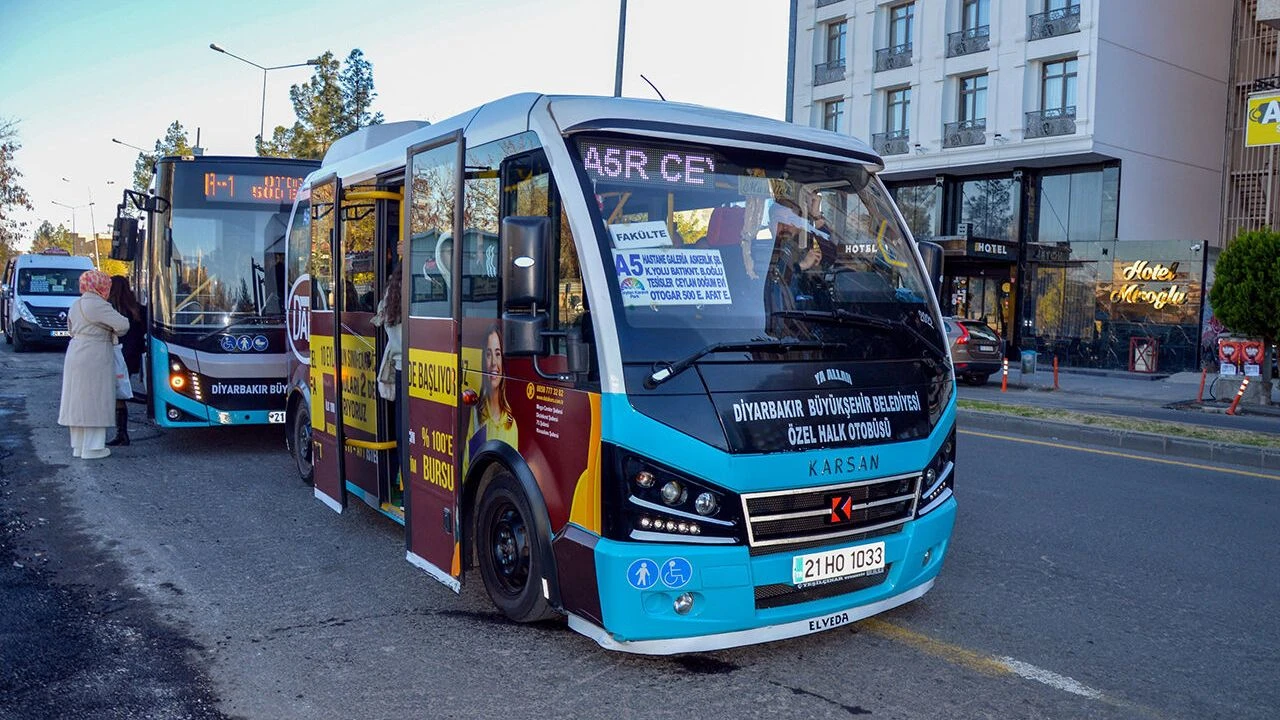 Diyarbakır'da özel halk otobüsü esnafı eylem kararı aldı