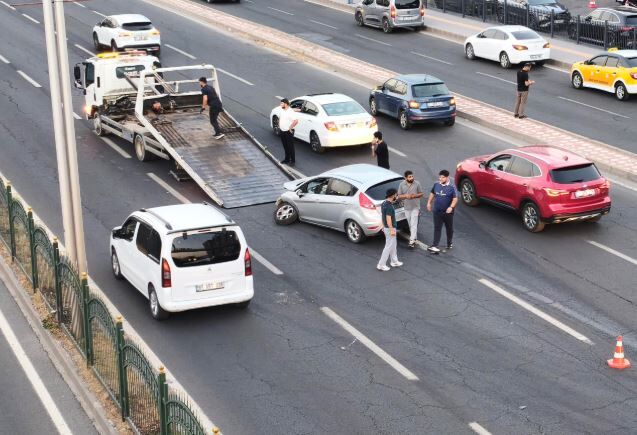 Diyarbakır'da Zincirleme Kaza 2 Ağır Yaralı 1