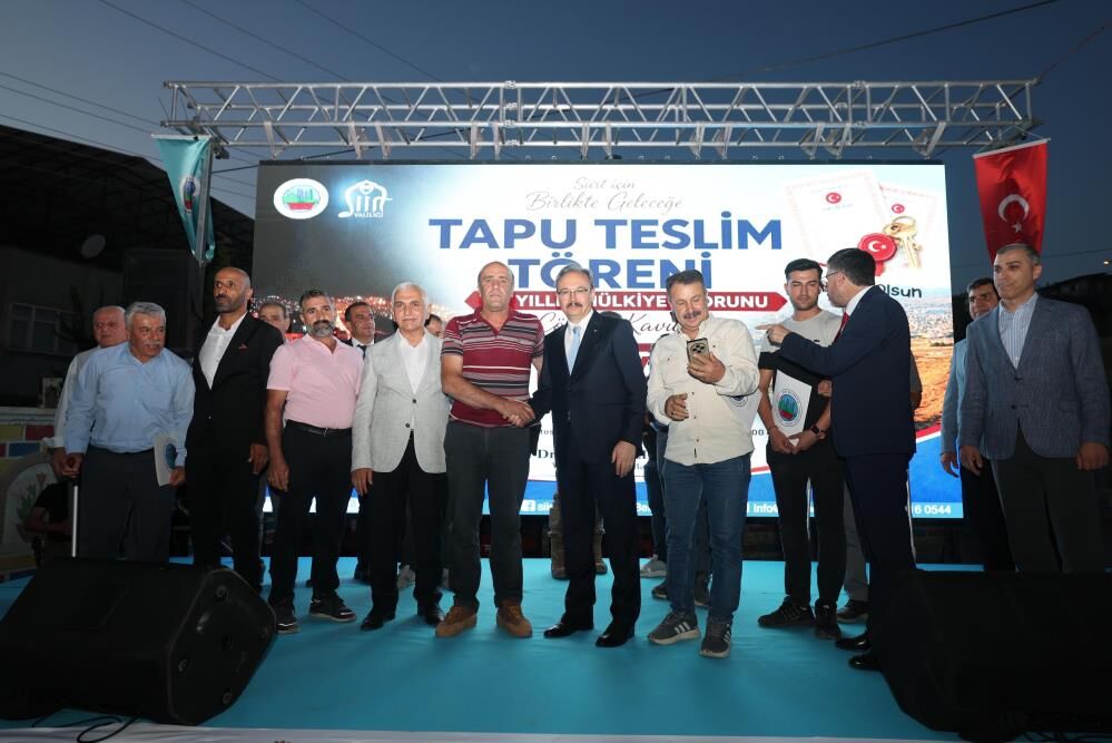34 Yıllık Mülkiyet Sorunu Çözüldü 497 Vatandaş Tapusuna Kavuştu 1