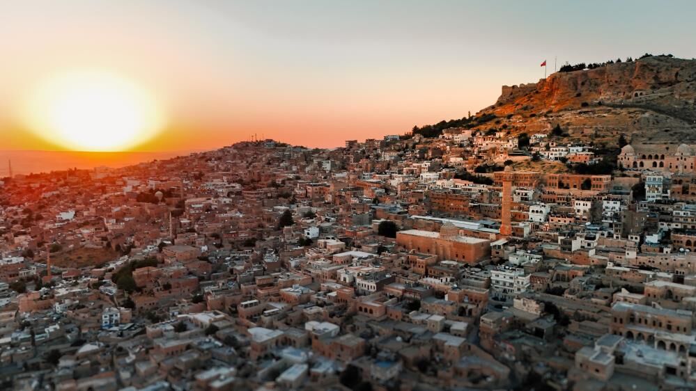 Taş Mimarinin Başkenti Mardin Havadan Görüntülendi 1