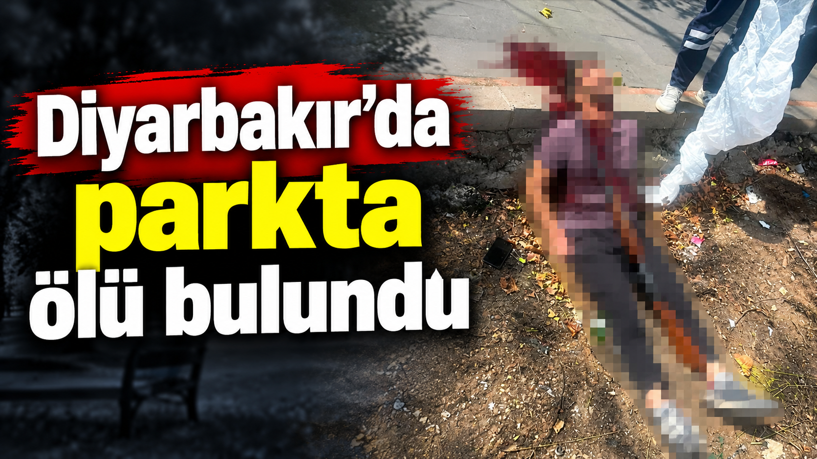 Diyarbakır'da parkta tüfekle kendini vuran şahıs öldü