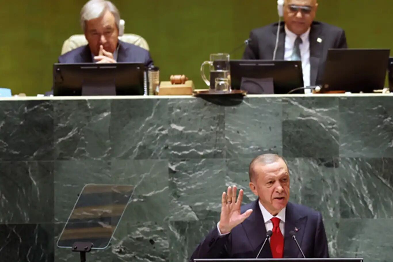 Erdoğan BM Genel Kurulu için New York'ta