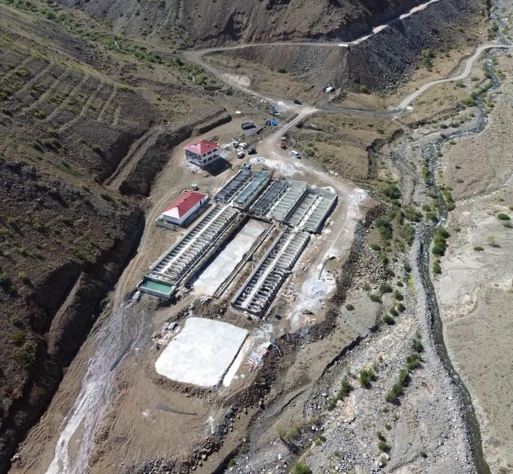 Erzincan'da 16 Tesiste Milyonlarca Alabalık Üretiliyor 1