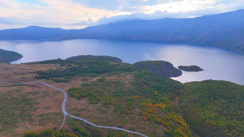 Nemrut Kalderası'nda Kartpostallık Görüntüler Sonbahar Renklerine Büründü 3