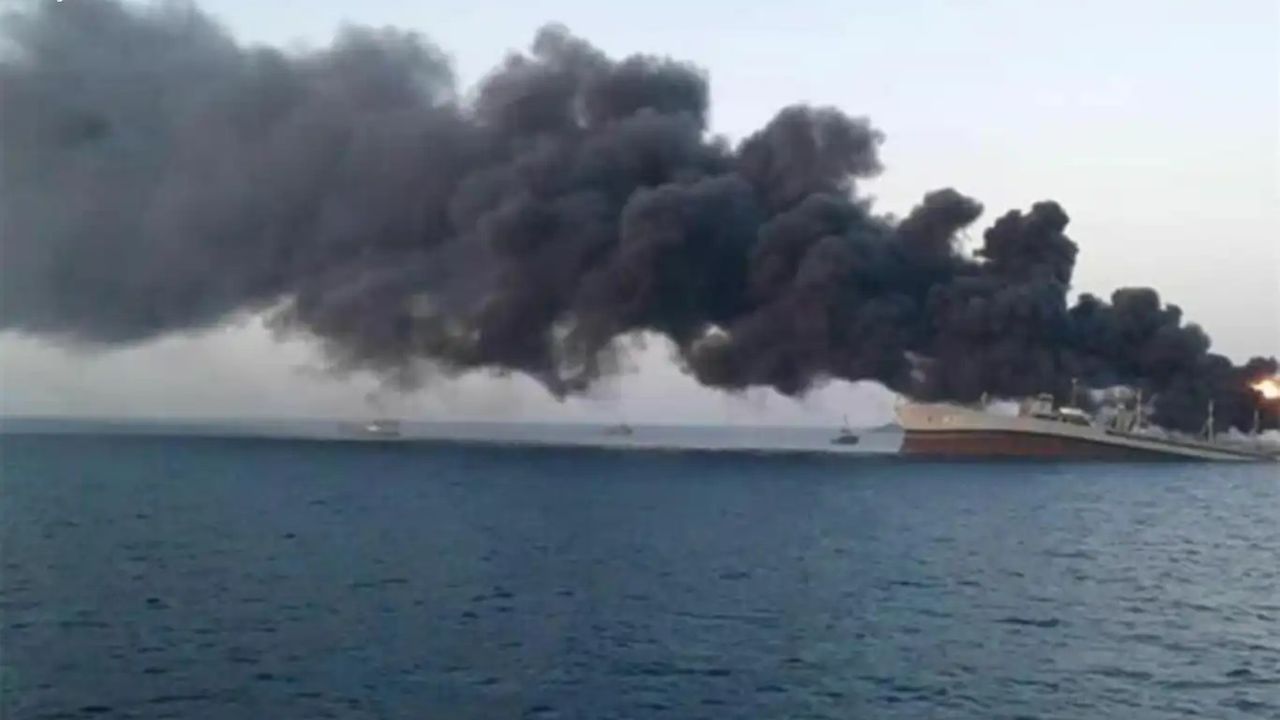 Ensarullah hareketi siyonist rejim ile çalışan gemiyi vurdu