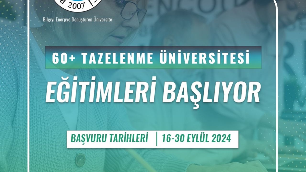 Batman Üniversitesi'nde 60 yaş ve üzeri için ücretsiz kayıt başvuruları başladı