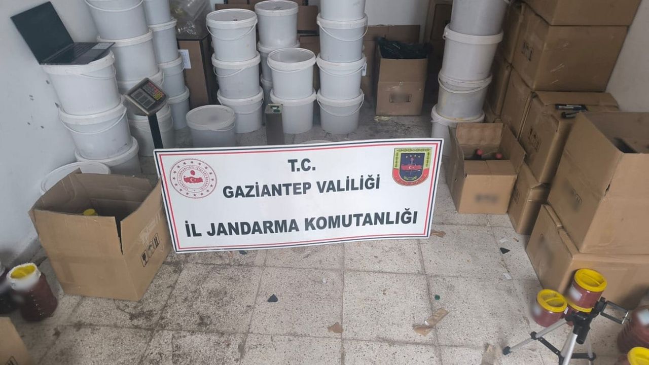 Gaziantep'te tağşiş ürün operasyonu