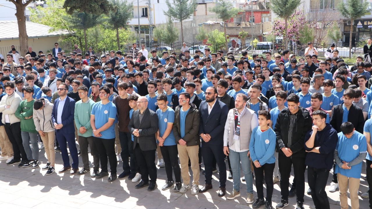 Kilis'teki okullarda Gazze Haftası etkinlikleri düzenlendi