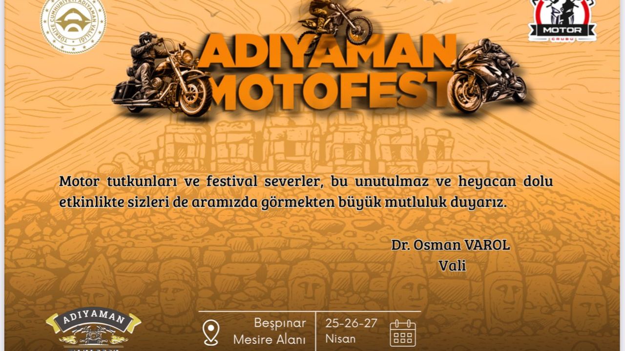 Adıyaman Motofest etkinliği için ücretsiz servis hizmeti