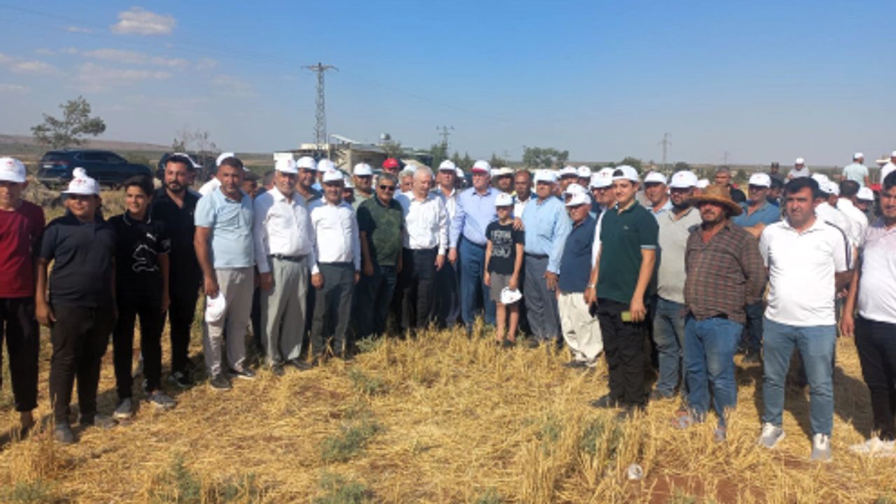 TZOB Genel Başkanı Bayraktar, Kilis'te çiftçilerle buluştu