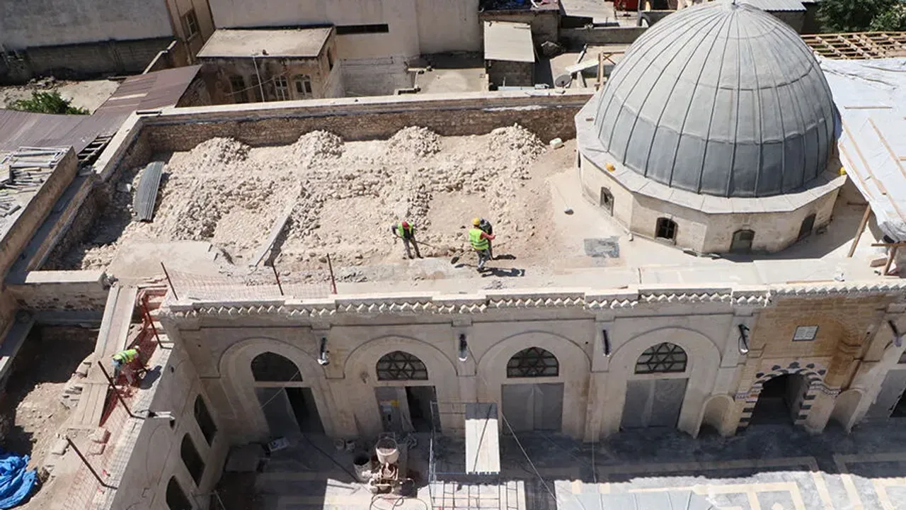 Kilis'te tarihi Ulu Cami'nin restorasyonunda sona yaklaşıldı