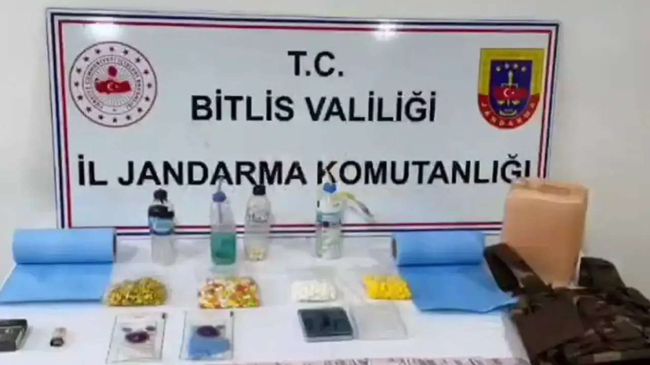 Bitlis’te narkotik operasyonu: 5 tutuklama