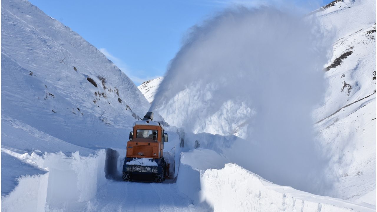 Bitlis’te kırsal kesimlerde hayat durdu