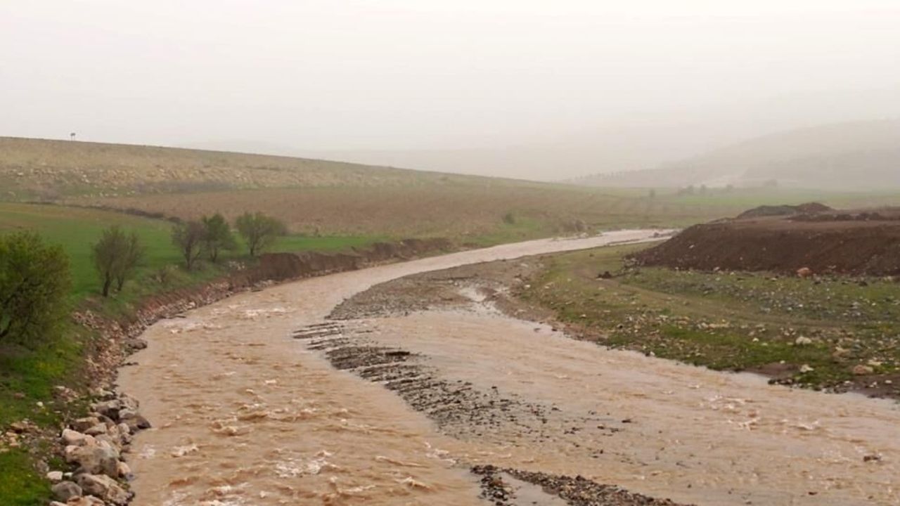 Kilis'te Sabun Suyu'nun seviyesi yükseldi