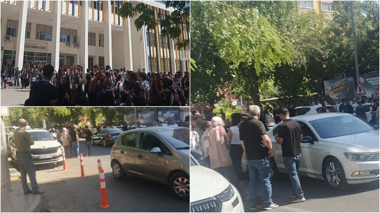 Silvan’da deprem paniği: Vatandaşlar sokağa çıktı