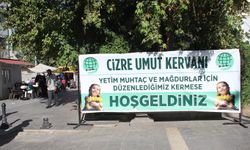 Umut Kervanı Cizre'de kermes düzenledi