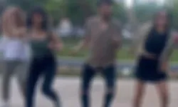 Diyarbakır'da dans adı altında açık alanda yapılan ahlaksızlık tepki çekti