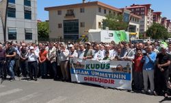 Siyonist işgal rejiminin Gazze'ye saldırıları protesto edildi