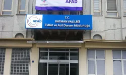 Batman'da AFAD binası boşaltıldı