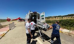 Diyarbakır'da ambulans helikopter yeni doğan bebek için havalandı