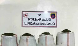 Lice'de 68 kilo esrar ele geçirildi