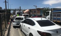 Diyarbakır'da zincirleme trafik kazasında 4 kişi yaralandı