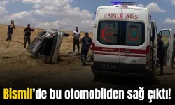 Diyarbakır'da otomobil defalarca takla attı sürücüsü sağ kurtuldu